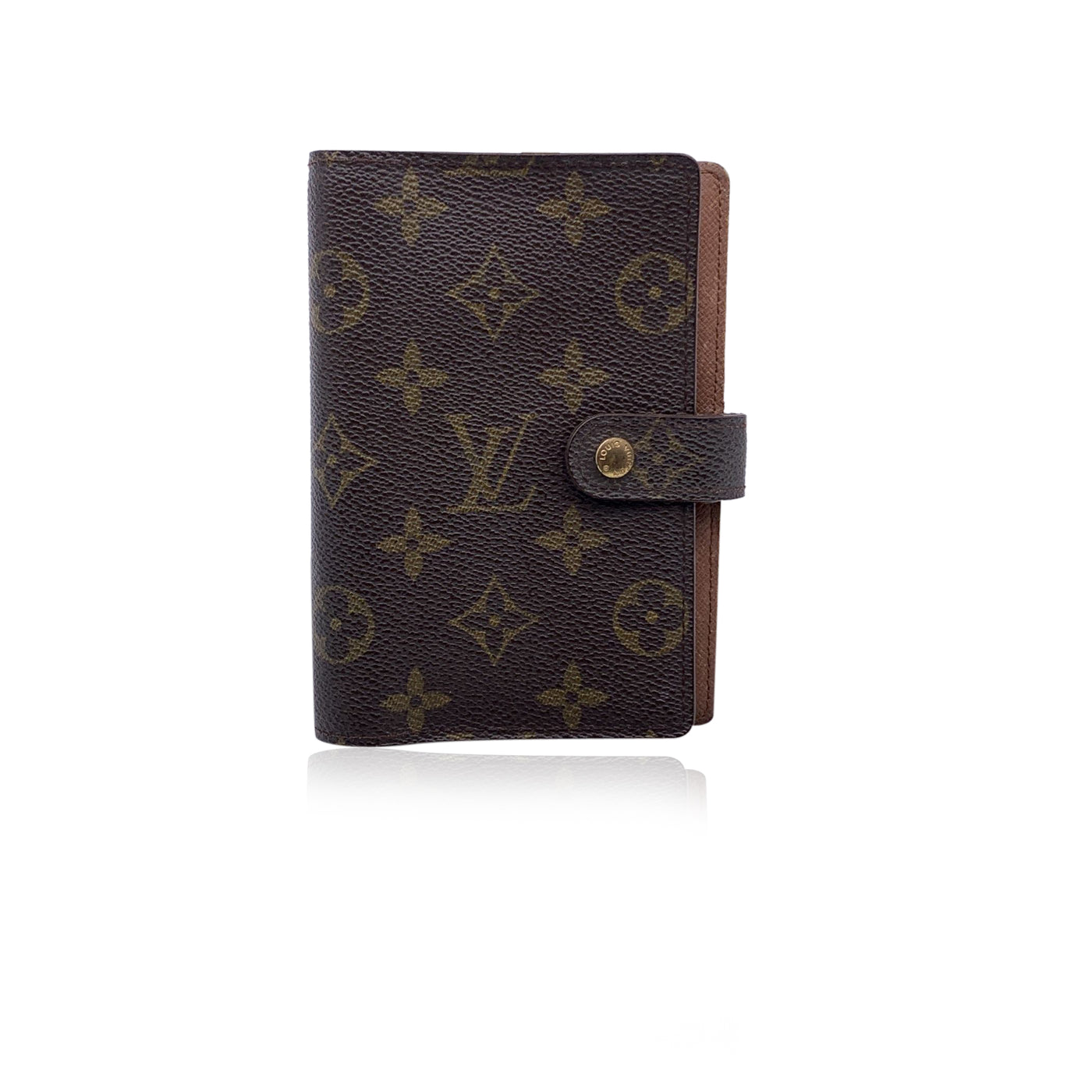 Louis Vuitton Vintage Monogram 6 Ring Small Agenda Cover PM