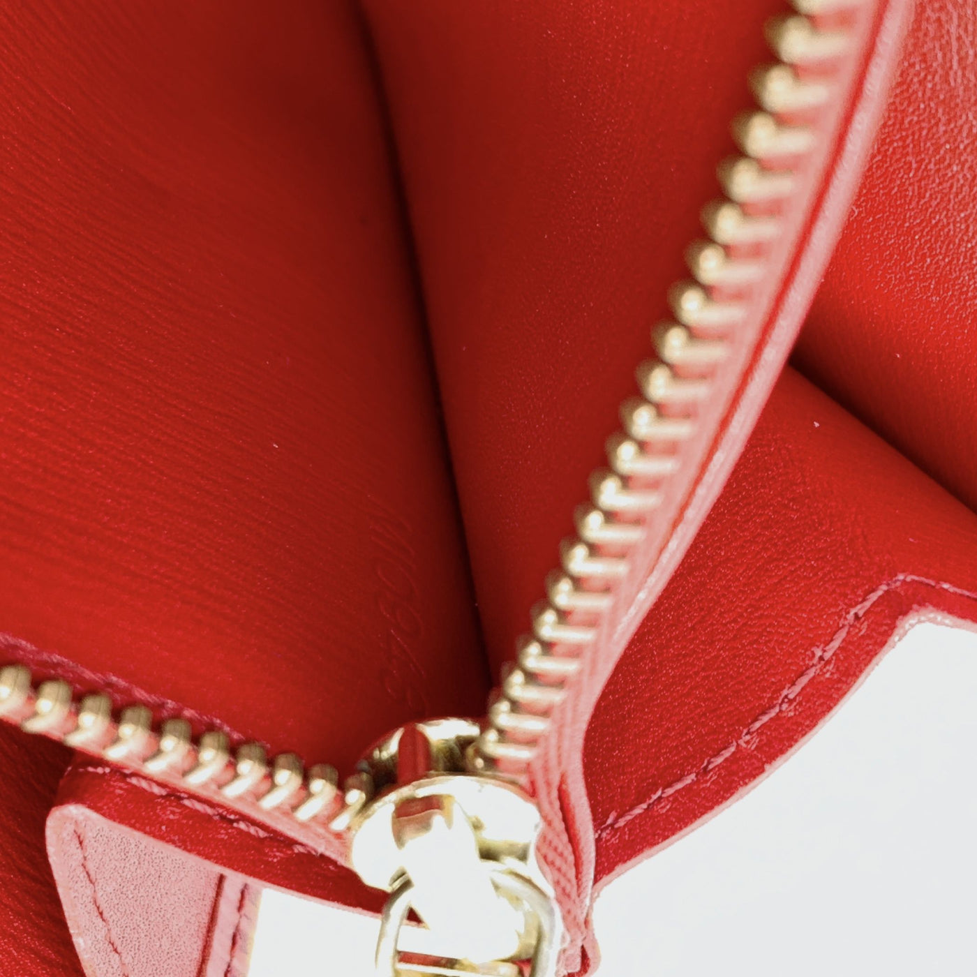 Louis Vuitton Vintage Red Epi Leather Sarah Continental Long Wallet