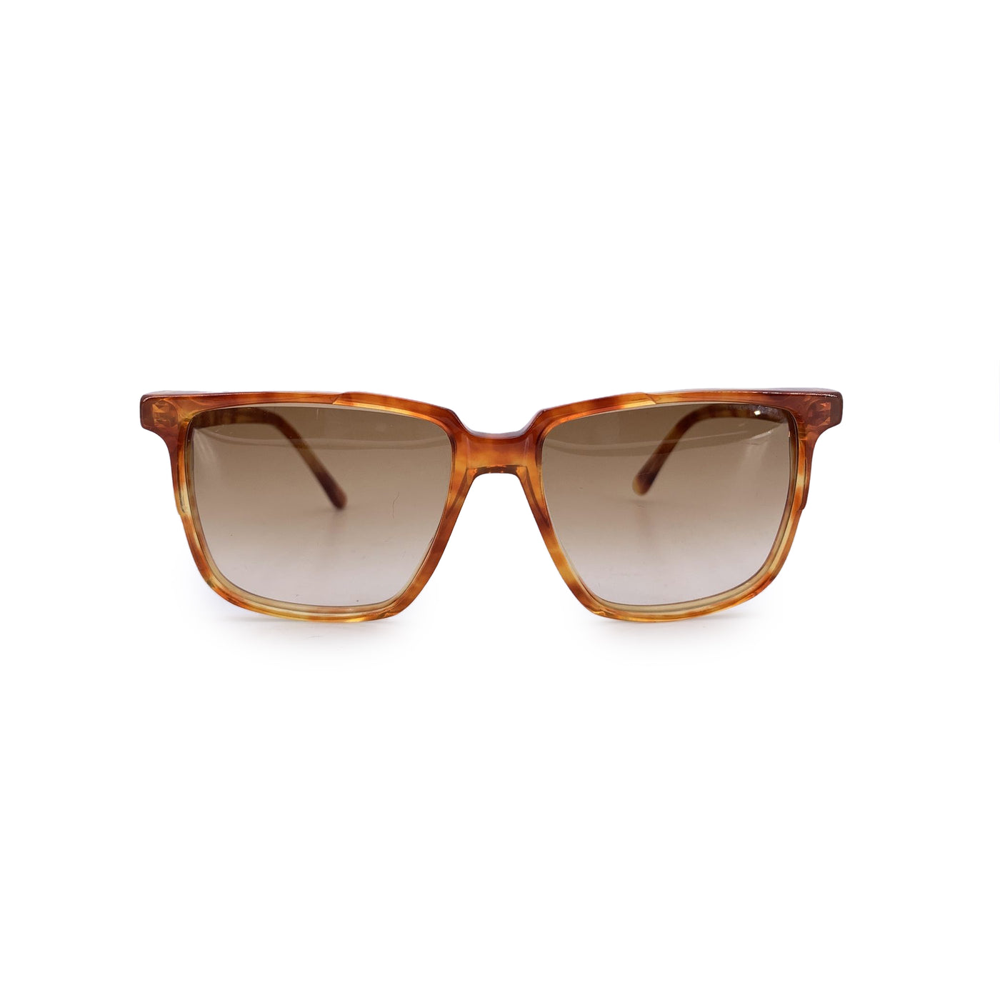 Yves Saint Laurent Vintage Light Brown Havana Sunglasses MEMNON 54/15
