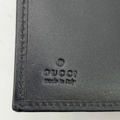 Gucci Black Monogram Canvas and Leather Jackie Address Book