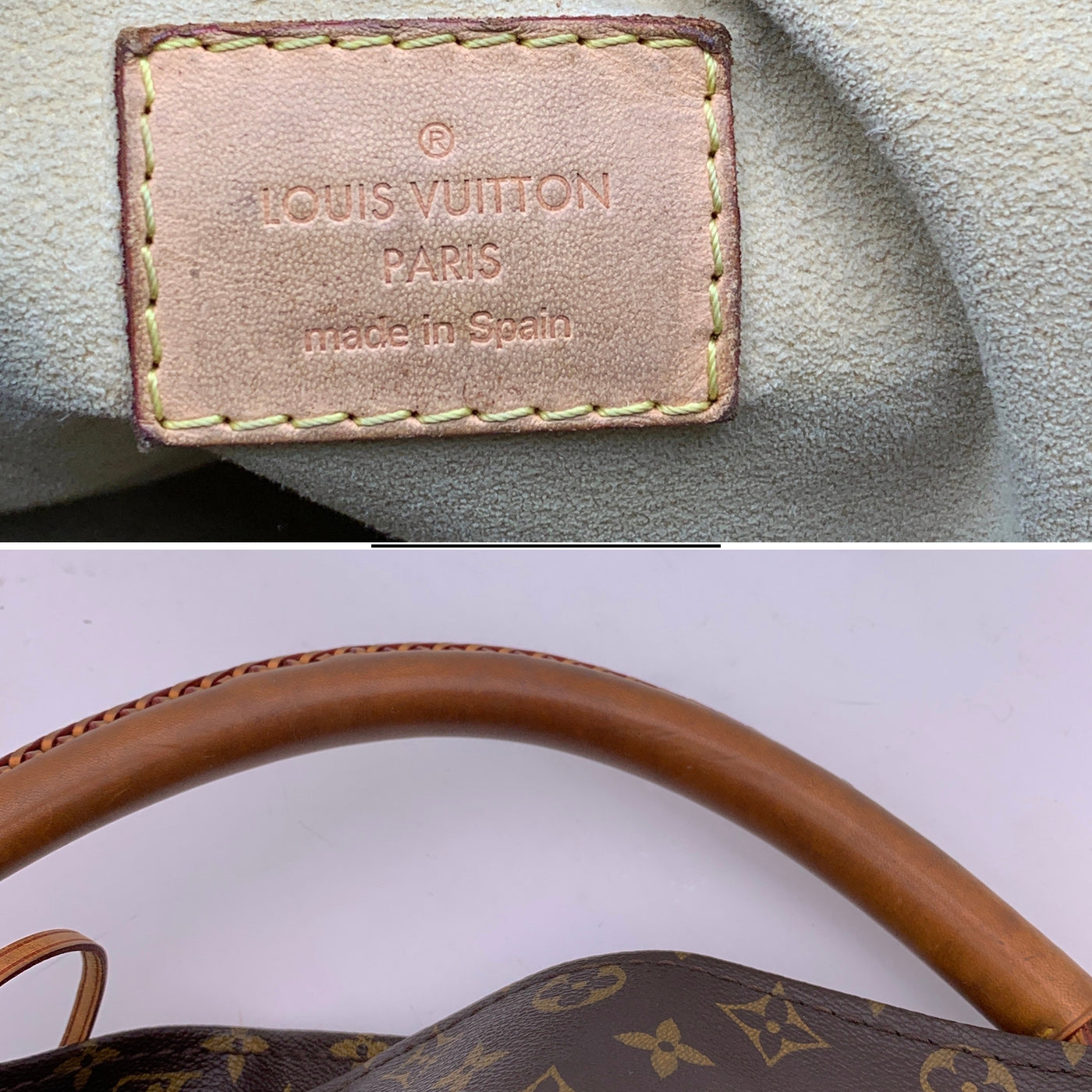Louis Vuitton Monogram Canvas Artsy GM Tote Shoulder Bag