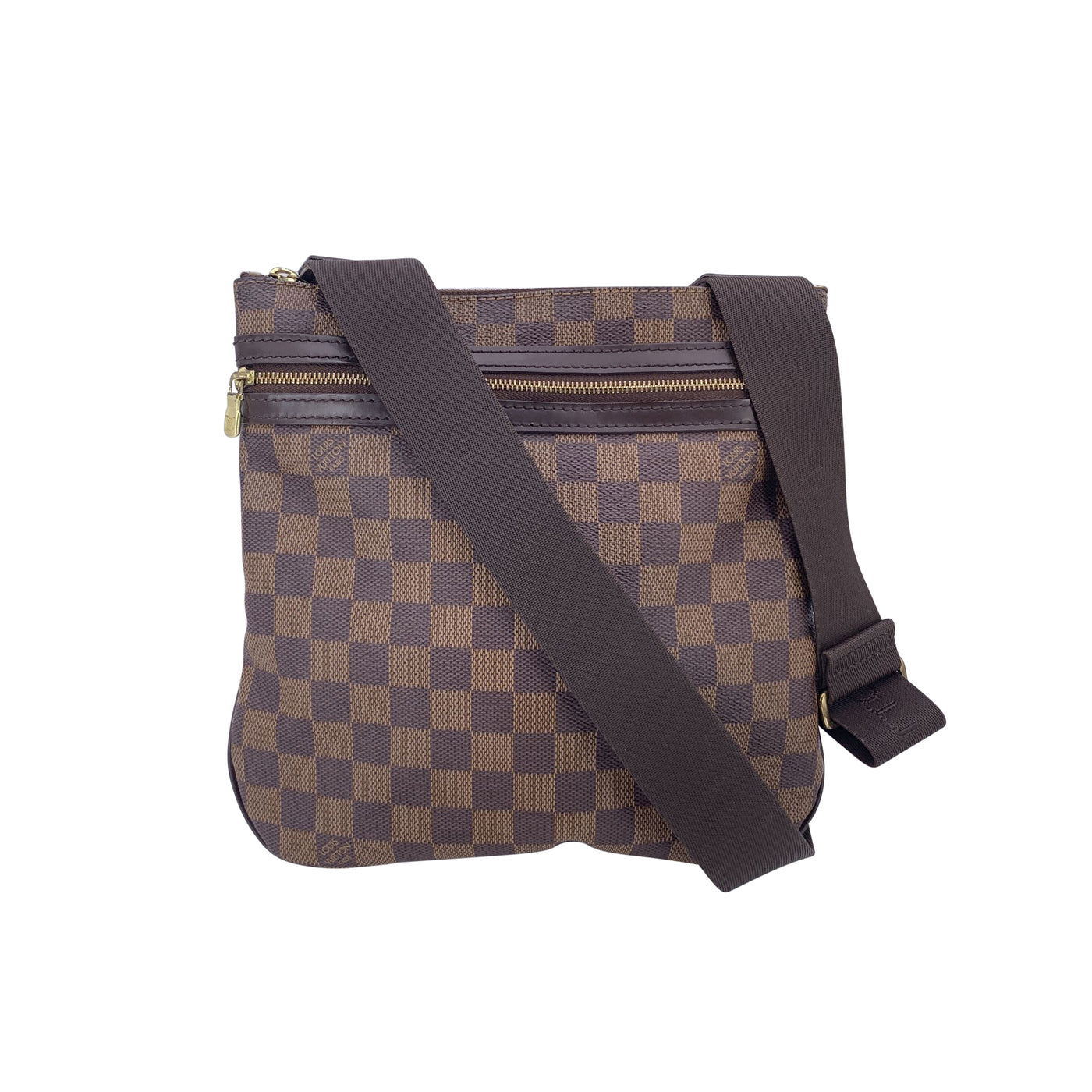 Louis Vuitton Damier Ebene Pochette Bosphore Messenger Bag