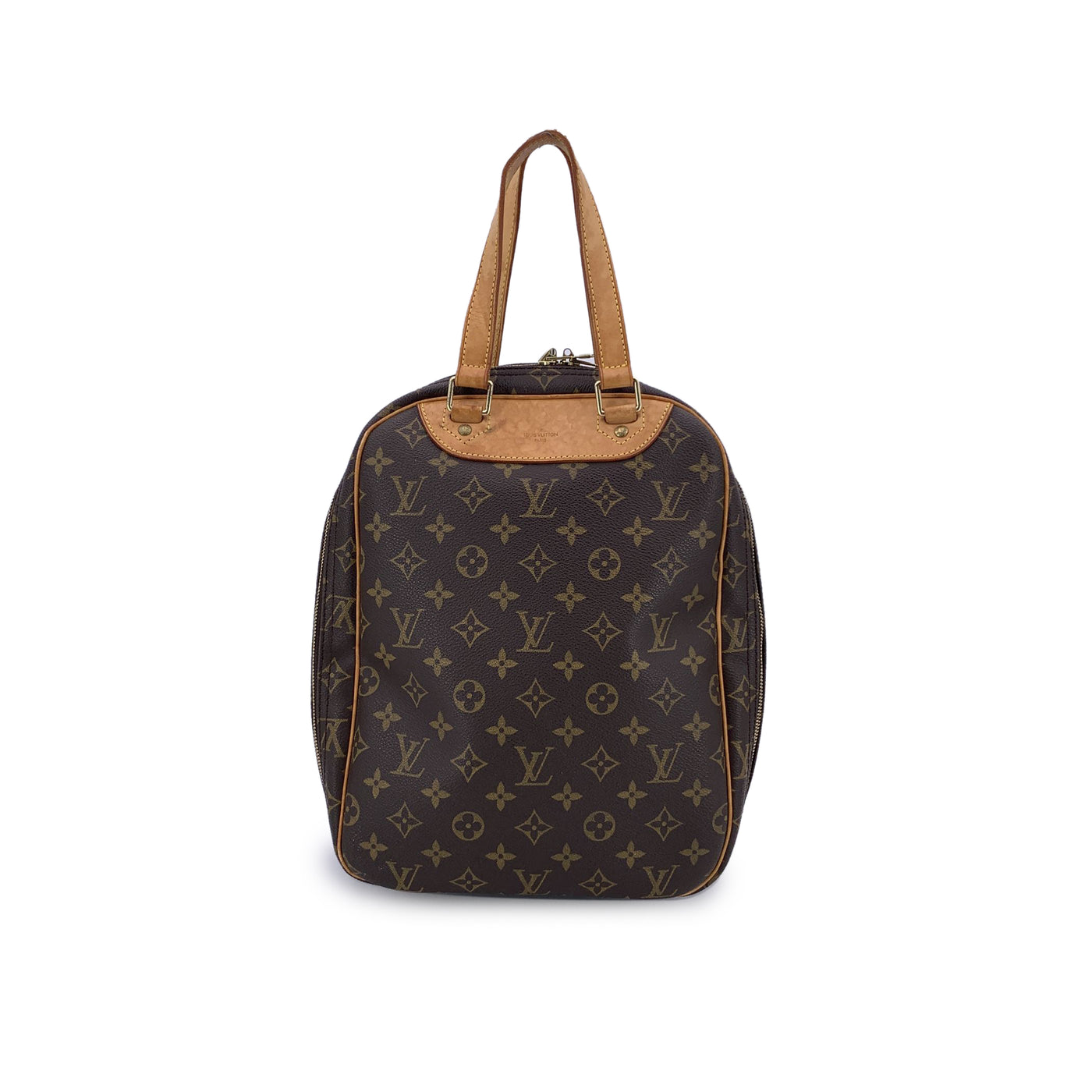 Louis Vuitton Monogram Canvas Excursion Travel Bag Shoe Case M41450