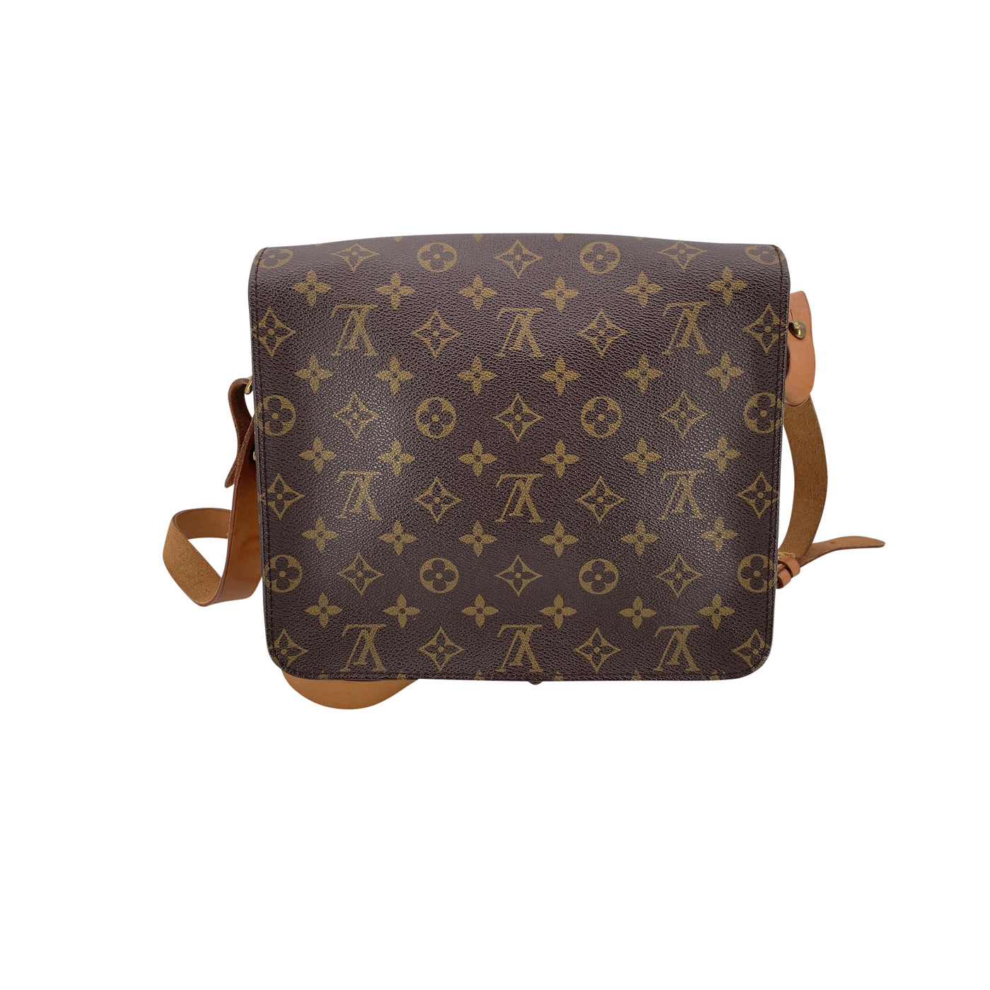 Louis Vuitton Vintage Canvas Cartouchiere GM Messenger Bag