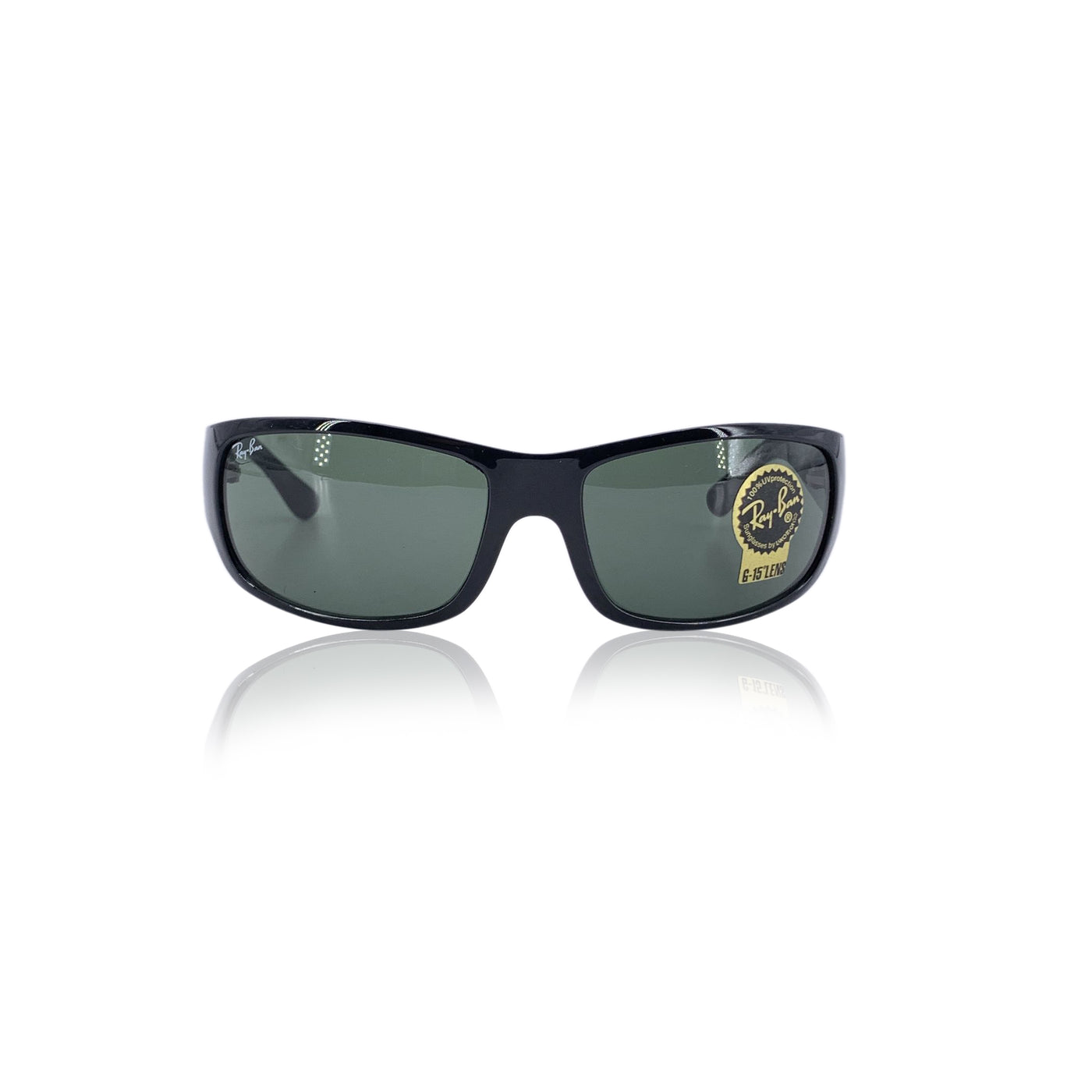 Ray-Ban Black Rectangle Unisex Sunglasses RB 4095 57/20 130mm
