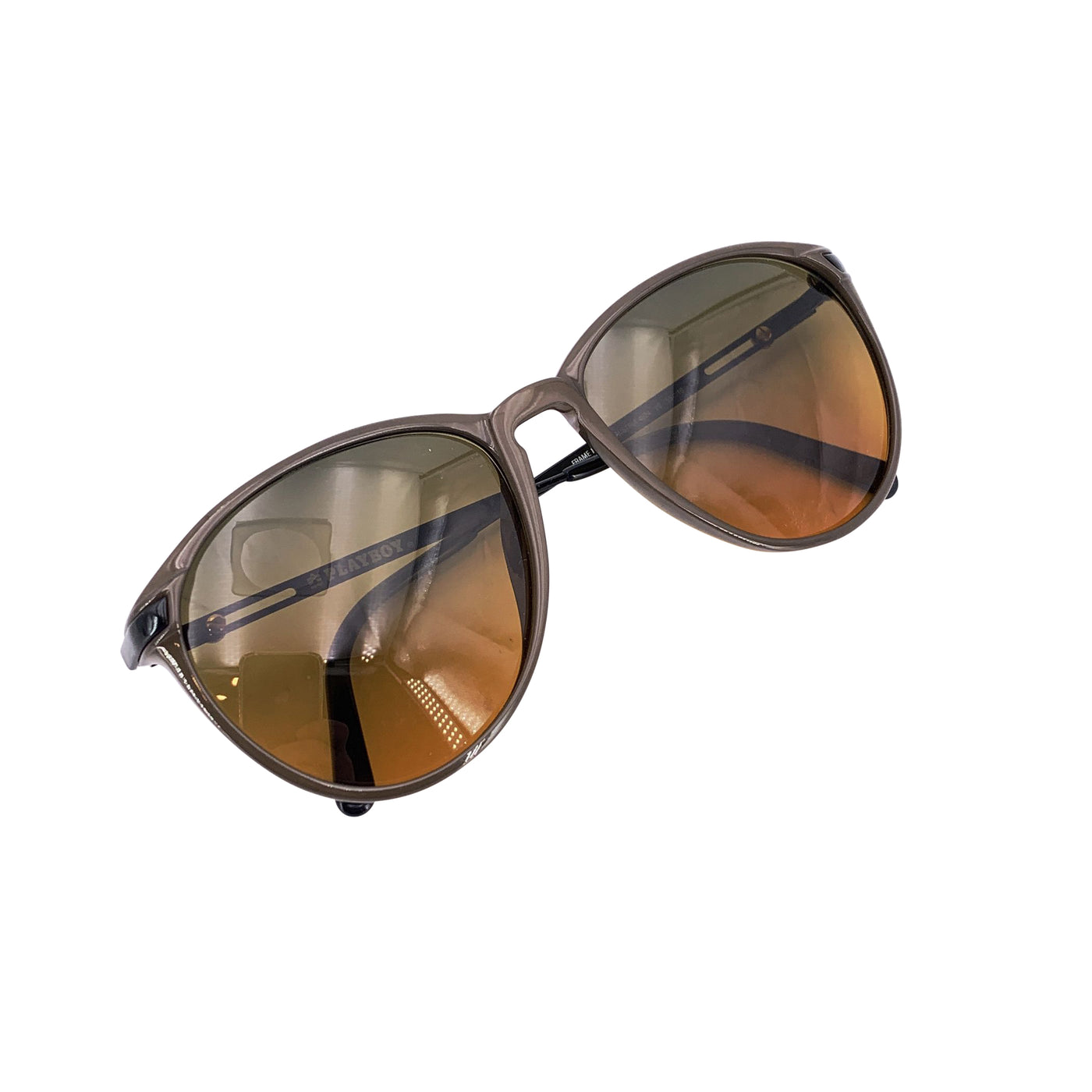 Playboy Vintage Unisex Gradient Sunglasses 55/16 135mm Brown