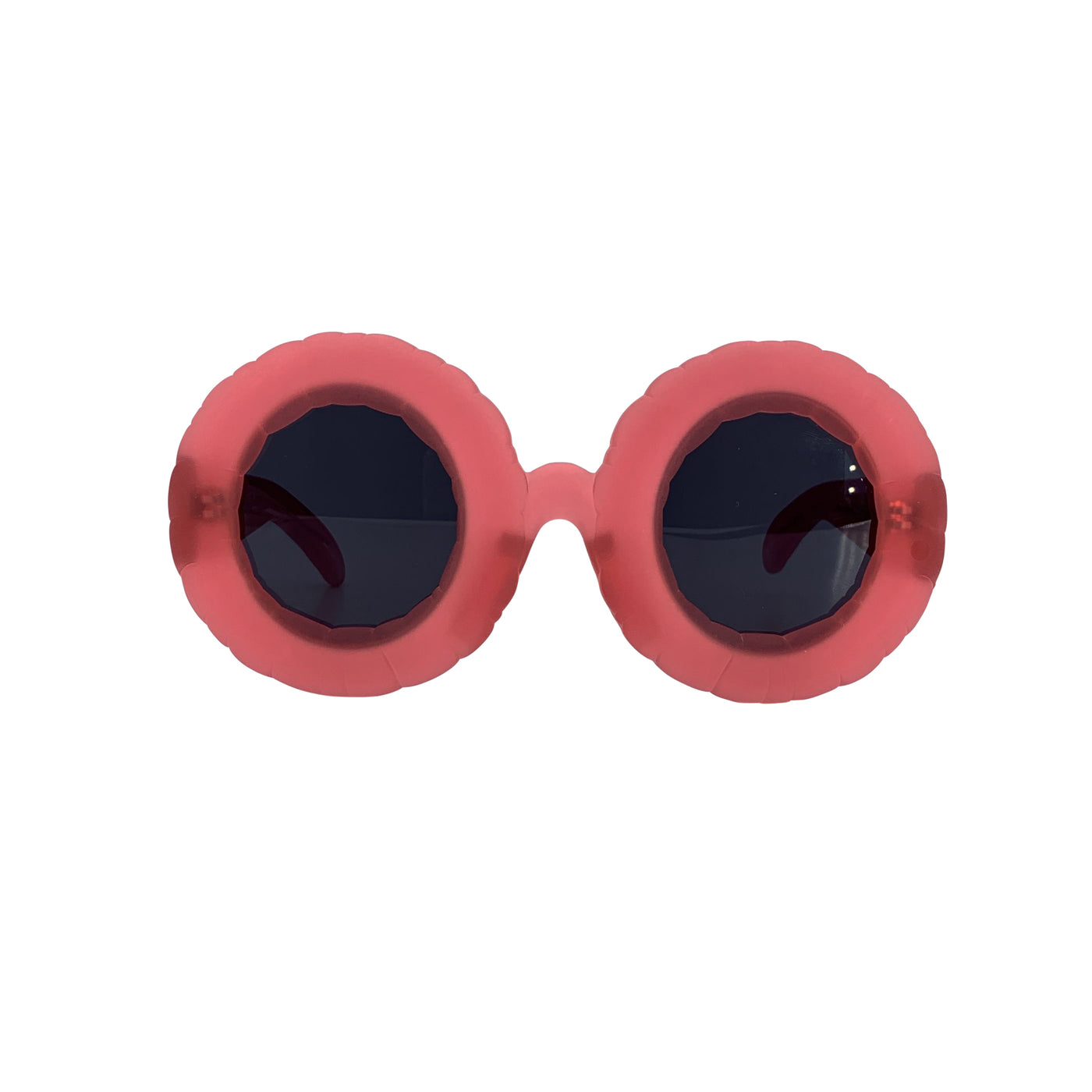 Jeremy Scott by Linda Farrow Pink Oversize JSPool/4 Sunglasses 145 mm