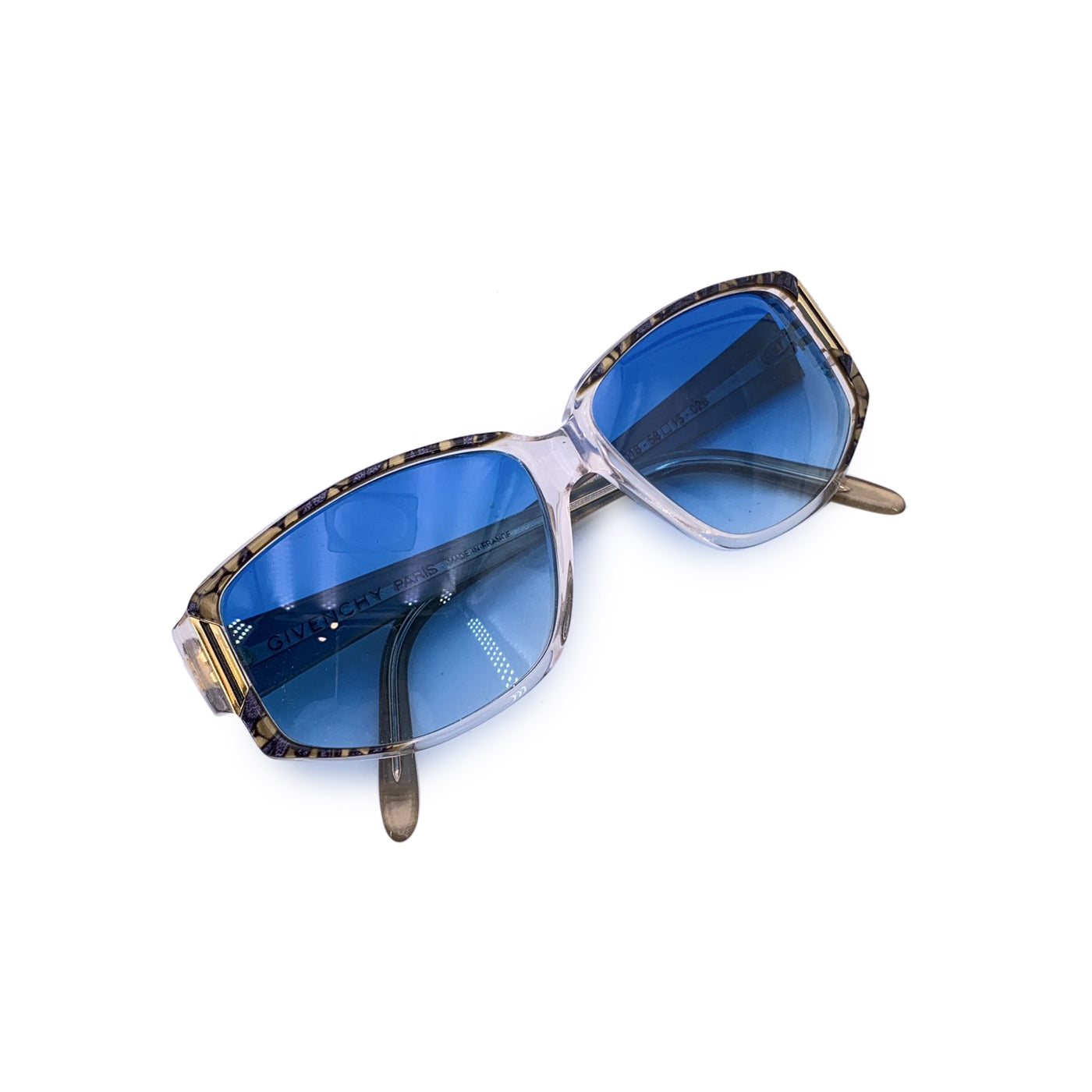 Givenchy Paris Vintage Blue Women Sunglasses G 018 58/15 028