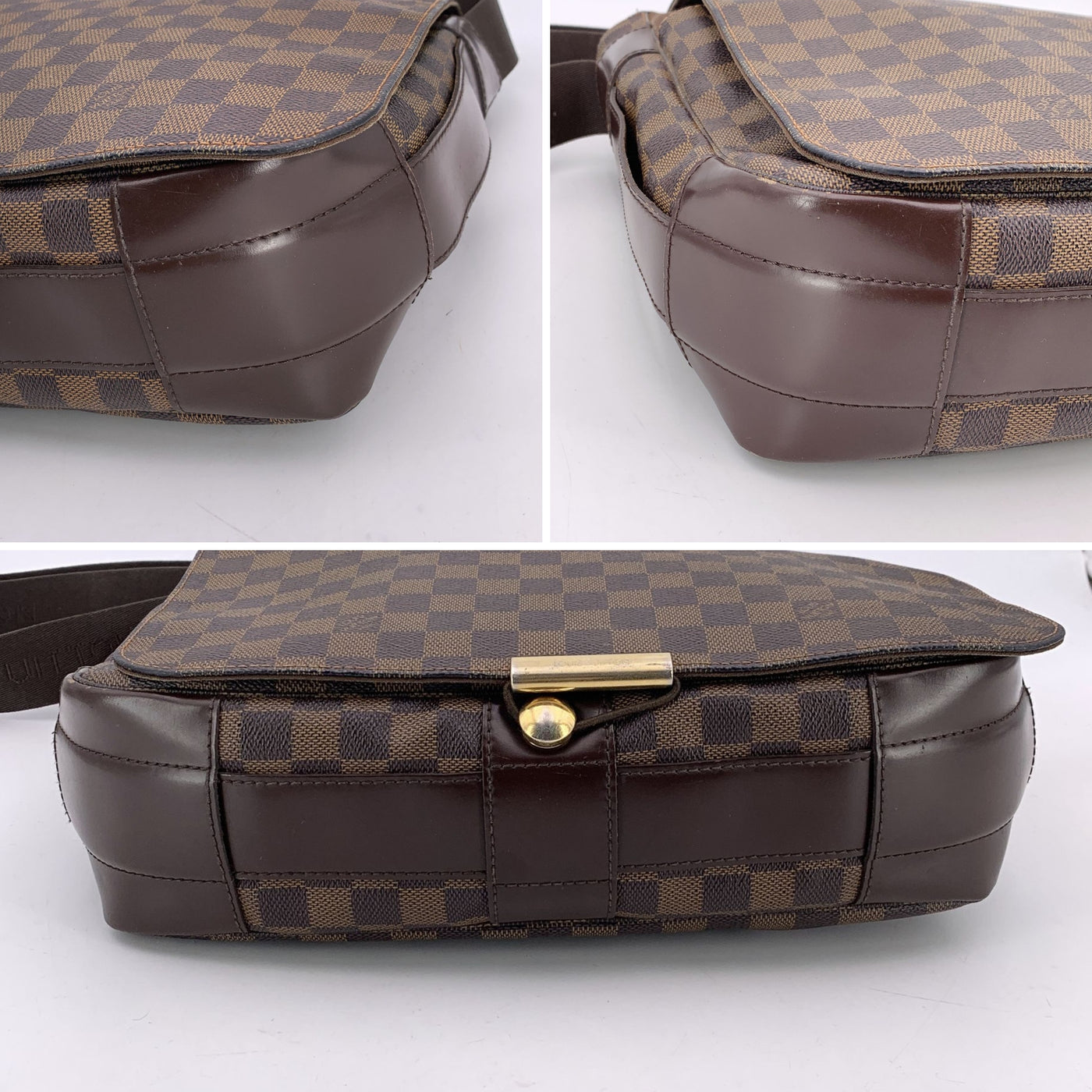 Louis Vuitton Brown Damier Ebene Canvas Bastille GM Messenger Bag