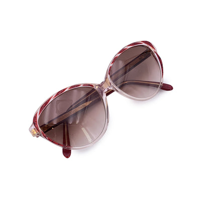 Yves Saint Laurent Vintage Burgundy Sunglasses ARION 56/14 140mm