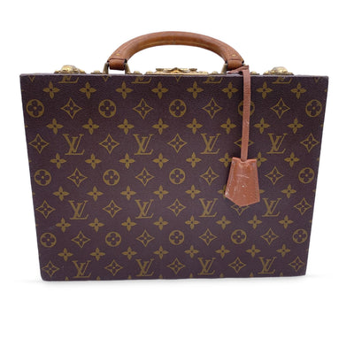 Louis Vuitton Monogram Canvas Jewelry Case Boite Bijoux Travel Bag