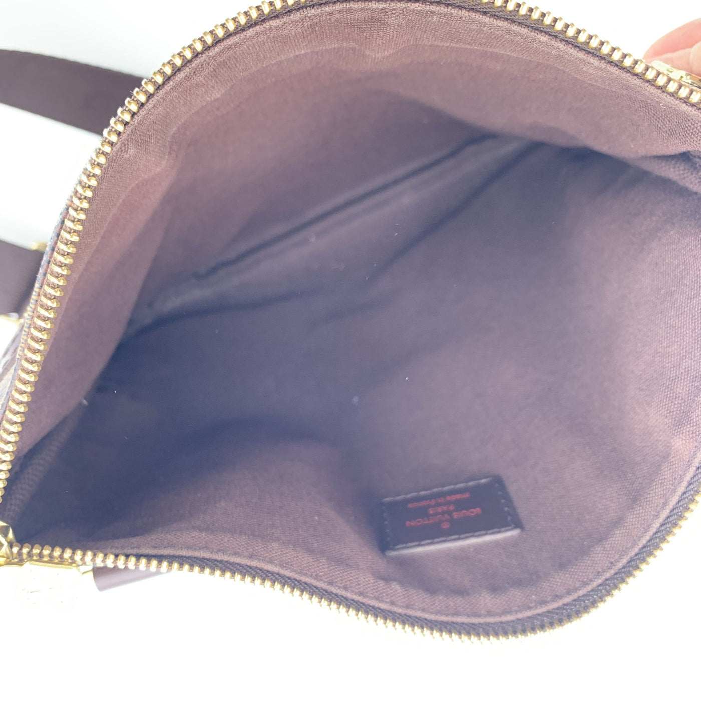Louis Vuitton Damier Ebene Pochette Bosphore Messenger Bag
