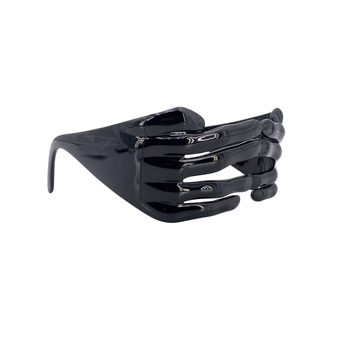 Jeremy Scott by Linda Farrow Black JS/HANDS/1 Hands Sunglasses