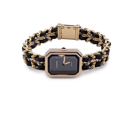 Chanel Black Gold Plated Steel Premiere Edition Originale Watch