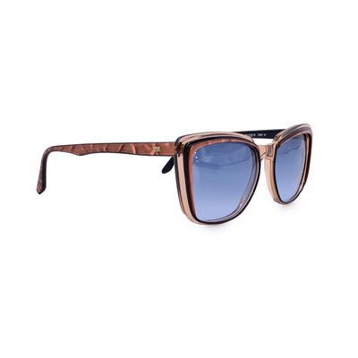 Yves Saint Laurent Vintage Black Beige Sunglasses CUPIDON 55/16 140mm