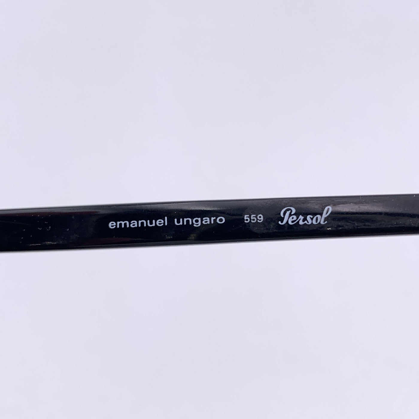 Ungaro by Persol Black and Grey Sunglasses Mod. 559 1M 54-72 140mm
