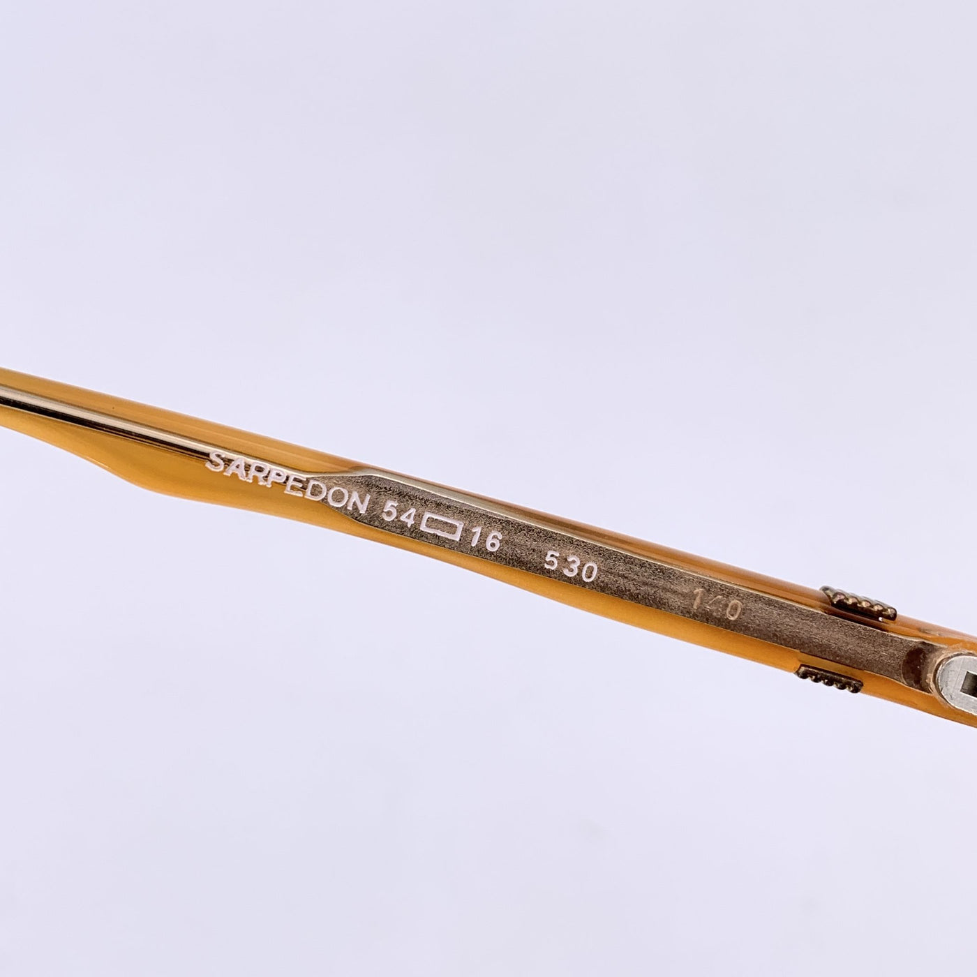 Yves Saint Laurent Vintage Beige Sarpedon Sunglasses 54/16 140mm