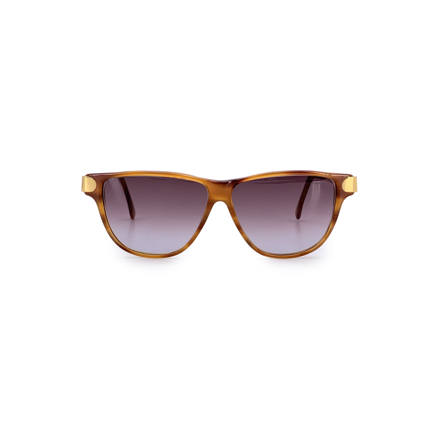 Fendi by Lozza Vintage Tan Acetate Sunglasses FV 70 55/10 135mm