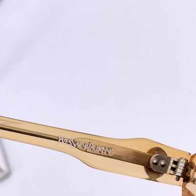 Yves Saint Laurent Vintage Brown Square Sunglasses ARMANDIA 52/18