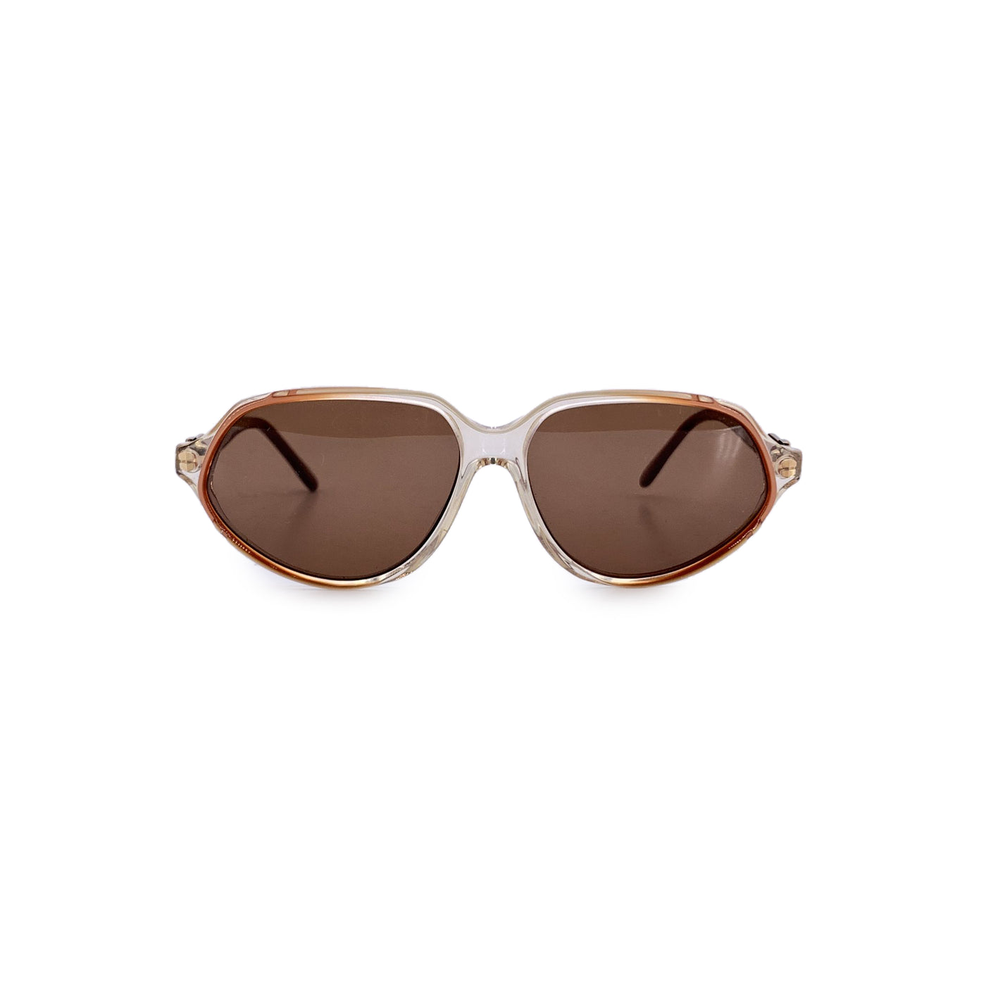 Yves Saint Laurent Vintage Clear Sunglasses HESTIA 56/12 140mm