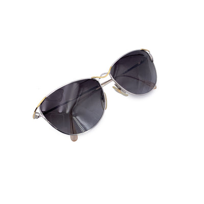 Fendi Vintage Silver Metal Sunglasses FV 144 58/16 135mm