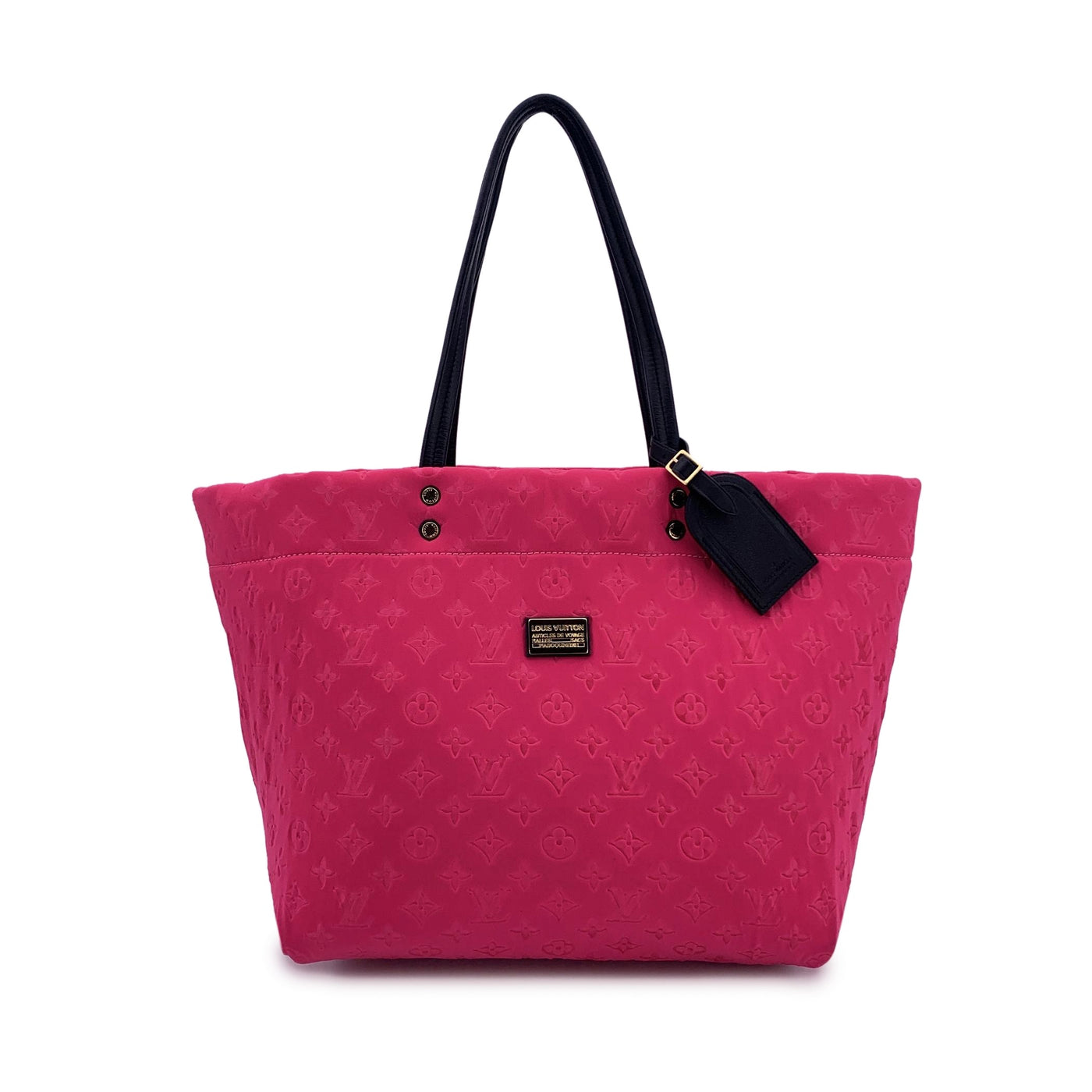 Louis Vuitton Fuchsia Monogram Neoprene Scuba MM Tote Bag