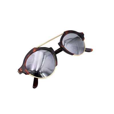 Illesteva Brown Mirrored Unisex Sunglasses MILAN 4 49/23 140 mm