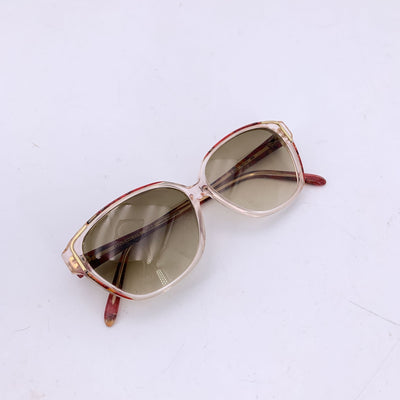 Givenchy Paris Vintage Clear Brown Sunglasses G 8911 55/11