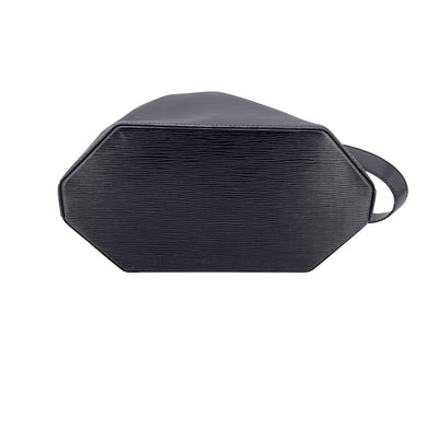 Louis Vuitton Vintage Black Epi Leather Sac d'Epaule Bucket Bag