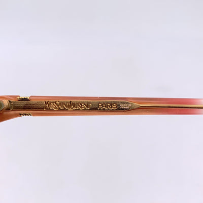 Yves Saint Laurent Vintage Pink Lenses Sunglasses ISMENE 58/14 140mm
