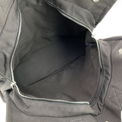 Hermes Paris Grey Canvas Her Line Herline MM Yale Tote Bag