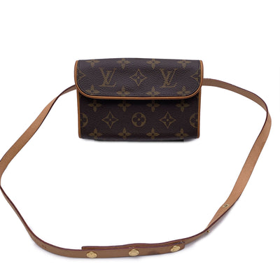 Louis Vuitton Monogram Canvas Florentine Belt Bag Waist Purse