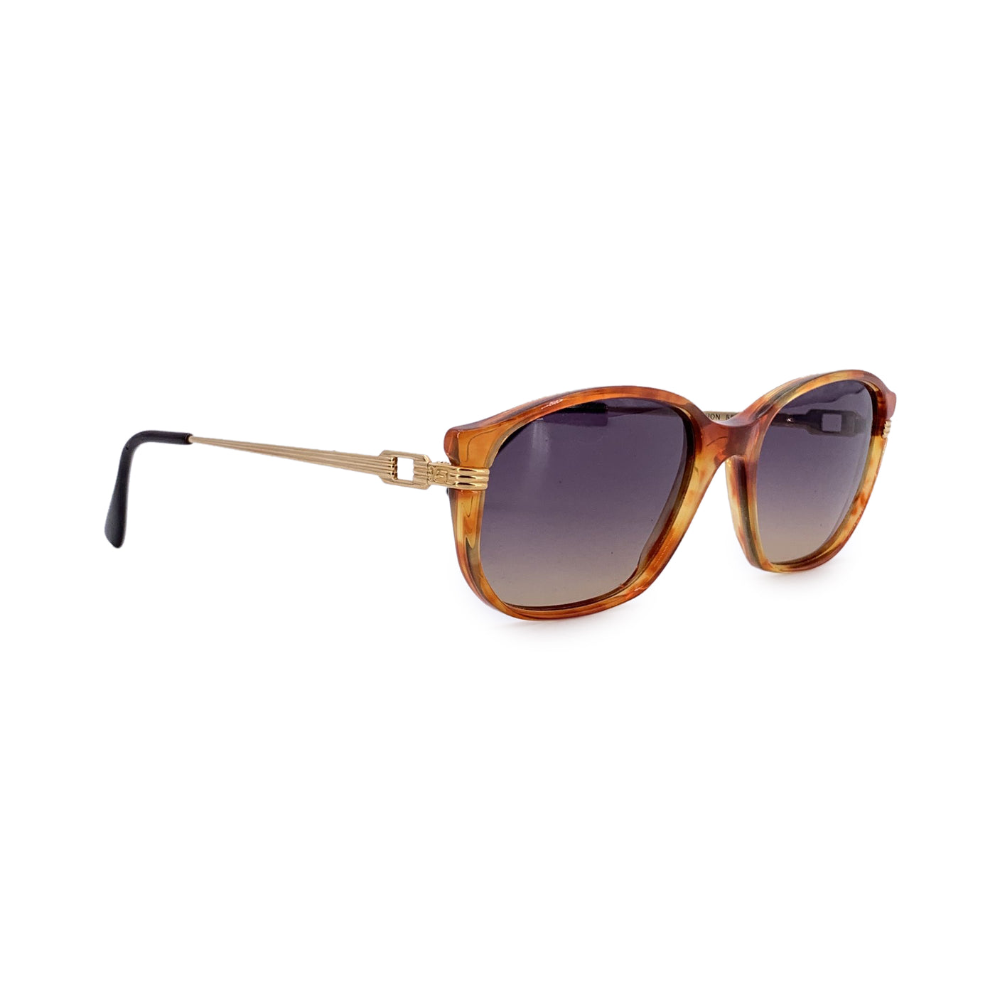 Yves Saint Laurent Vintage Brown Sunglasses TITHON 55/18 140 mm