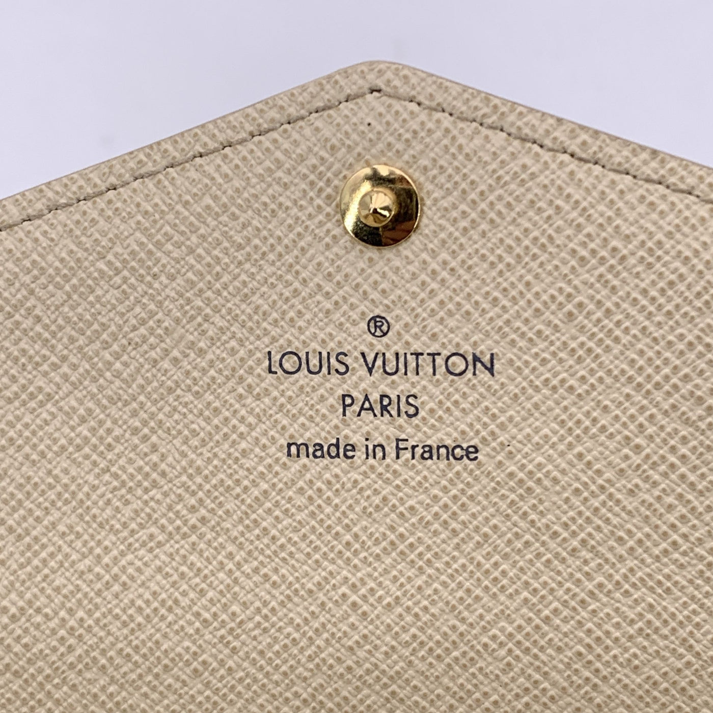 Louis Vuitton Damier Azur Canvas Long Sarah Clutch Wallet