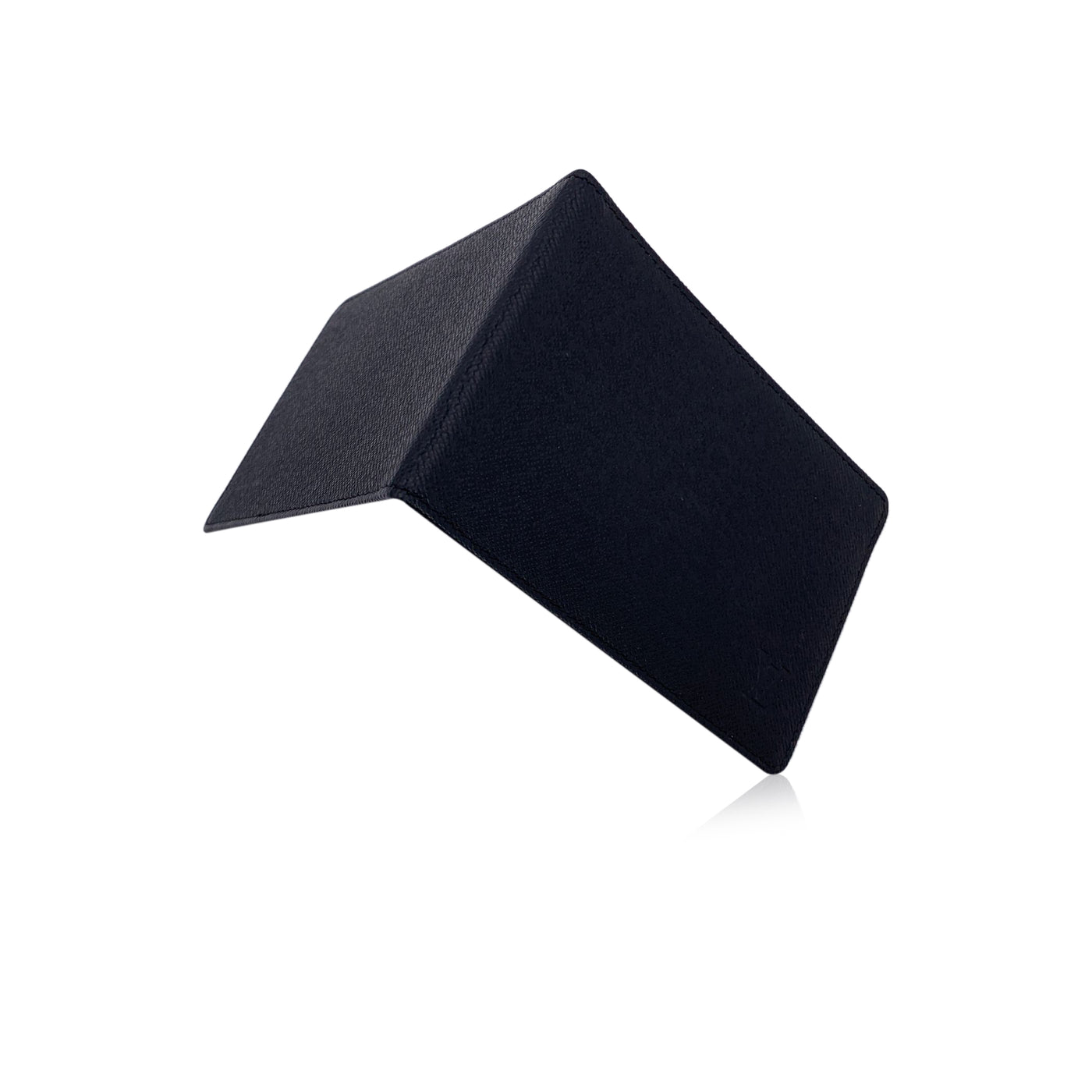 Louis Vuitton Vintage Black Taiga Leather ID Document Holder