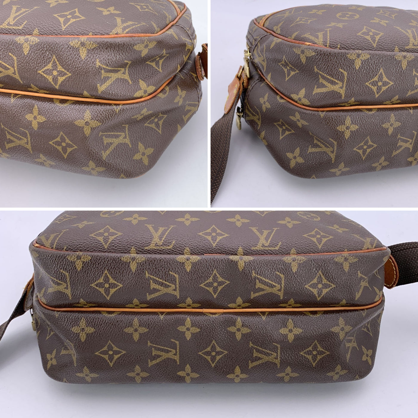 Louis Vuitton Monogram Reporter PM Canvas Messenger Bag M45254