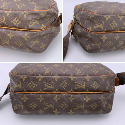 Louis Vuitton Monogram Reporter PM Canvas Messenger Bag M45254