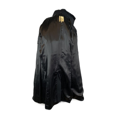 Fay Black Pure Virgin Wool Virginia Coat Size XXXL