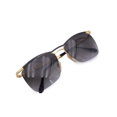 Valentino Vintage Half Rim Rectangle Sunglasses Mod. V367 57/17 135mm