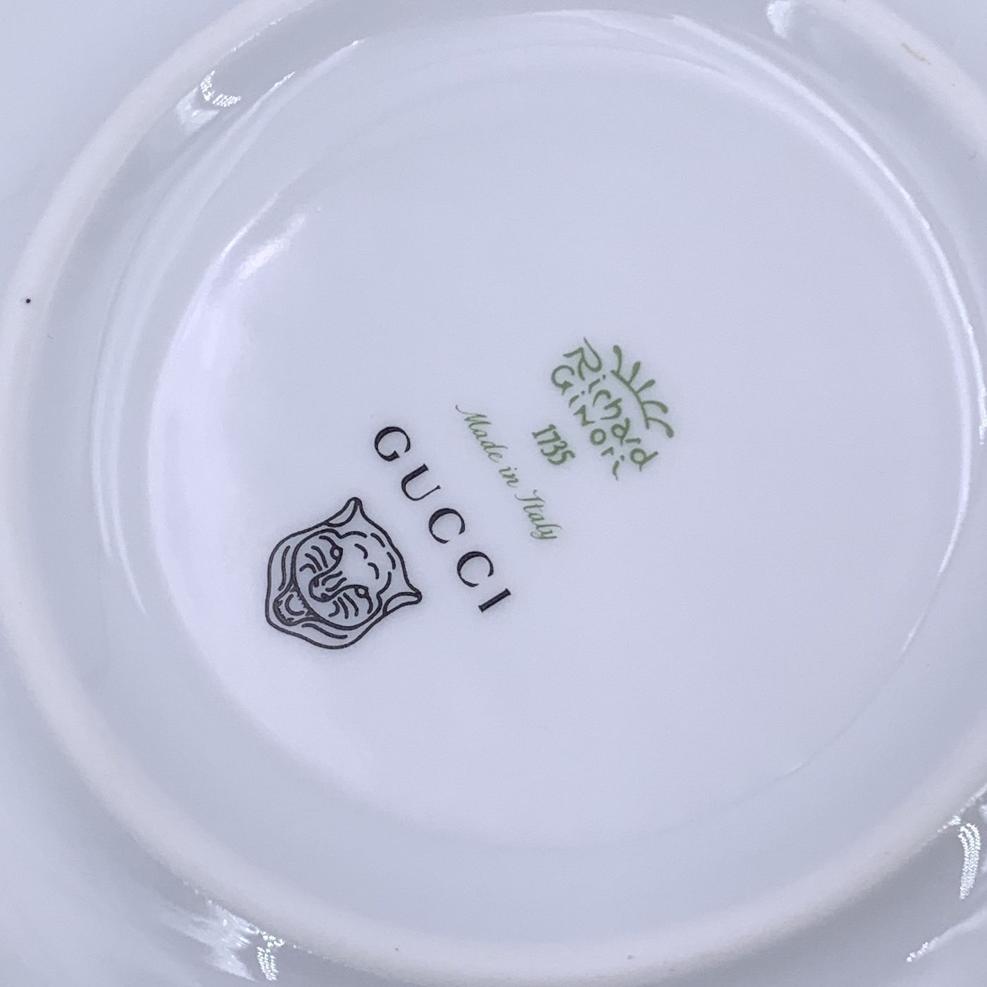 Gucci Porcelain Star Eye Decorative Round Trinket Tray Ashtray