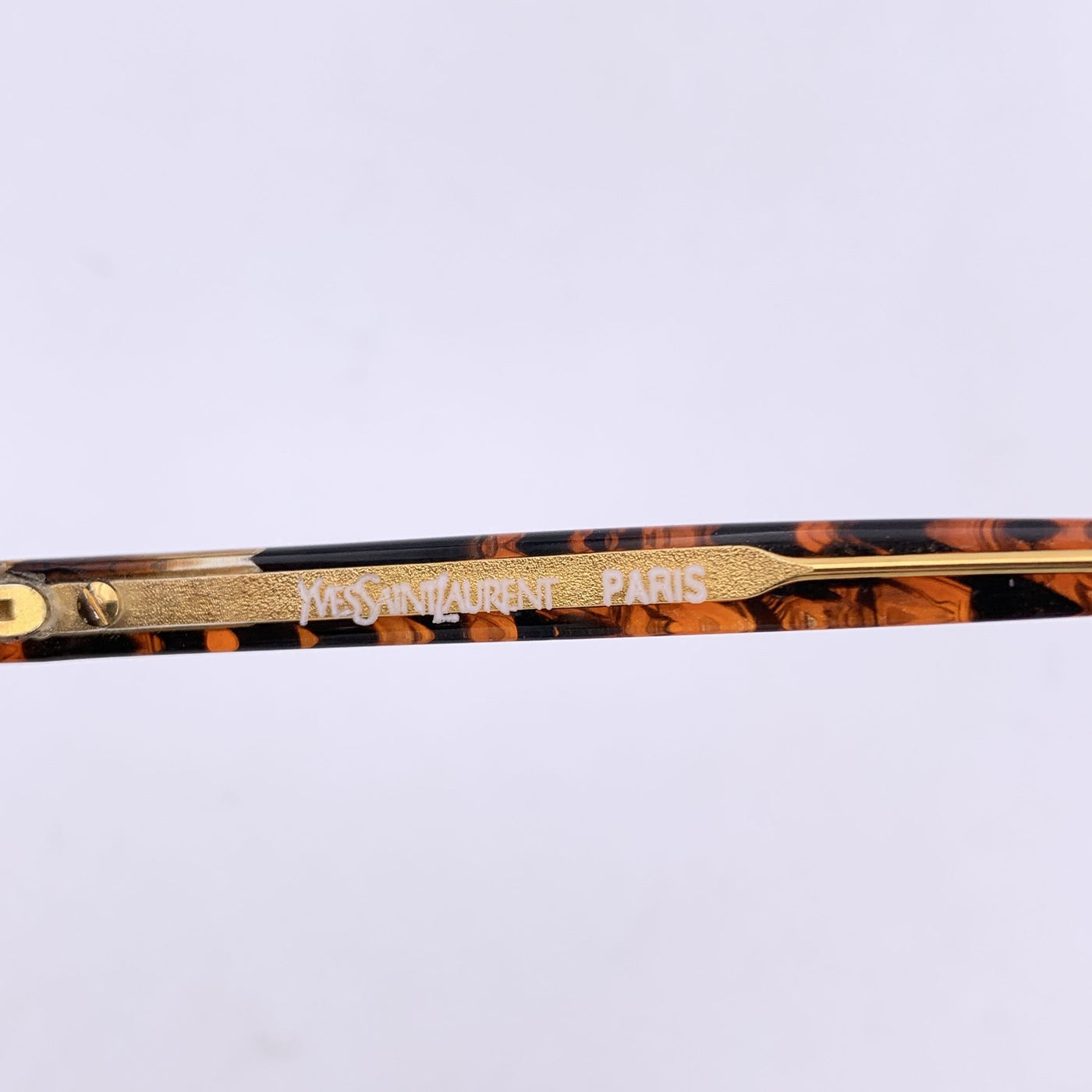 Yves Saint Laurent Vintage Brown Menphis Sunglasses 56/14 135mm
