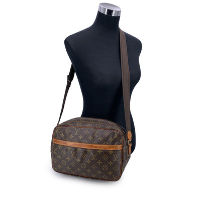 Louis Vuitton Monogram Reporter PM Canvas Messenger Bag M45254