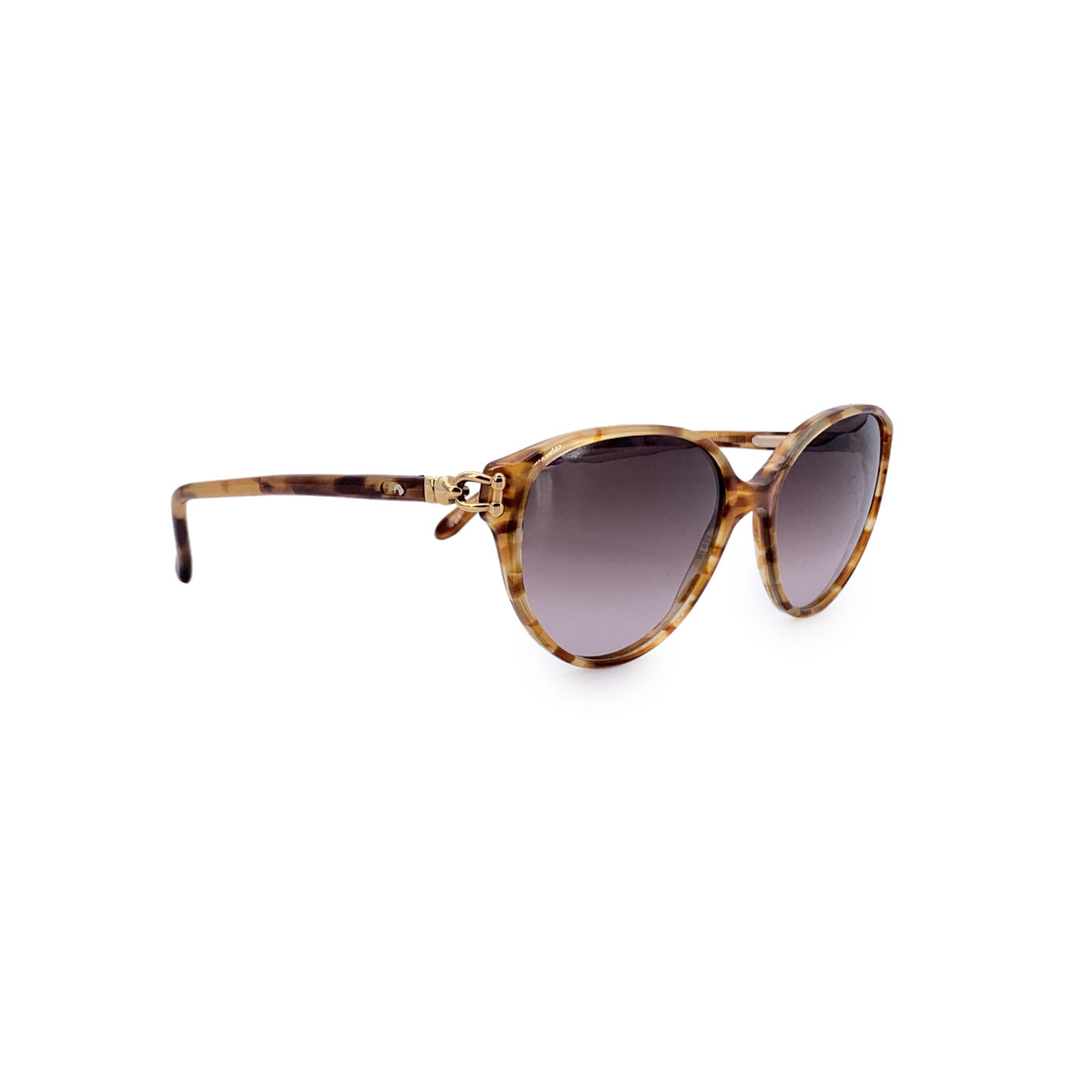 Gucci Vintage Brown Havana Sunglasses GG 2198 53/15 130mm