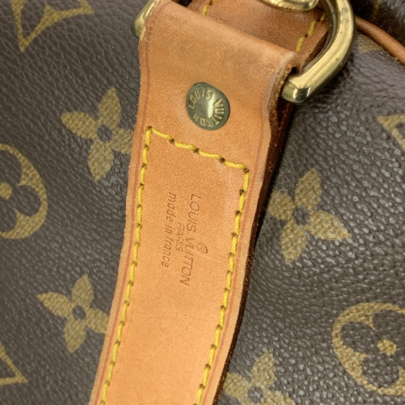 Louis Vuitton Vintage Monogram Canvas Keepall 55 Travel Duffle Bag