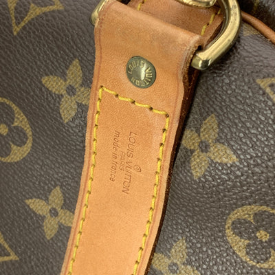 Louis Vuitton Vintage Monogram Canvas Keepall 55 Travel Duffle Bag