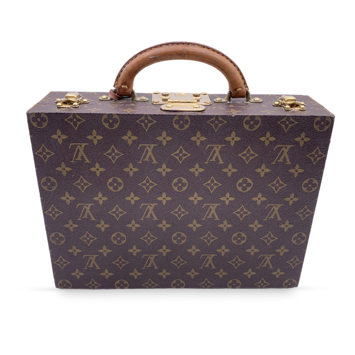 Louis Vuitton Monogram Canvas Jewelry Case Boite Bijoux Travel Bag