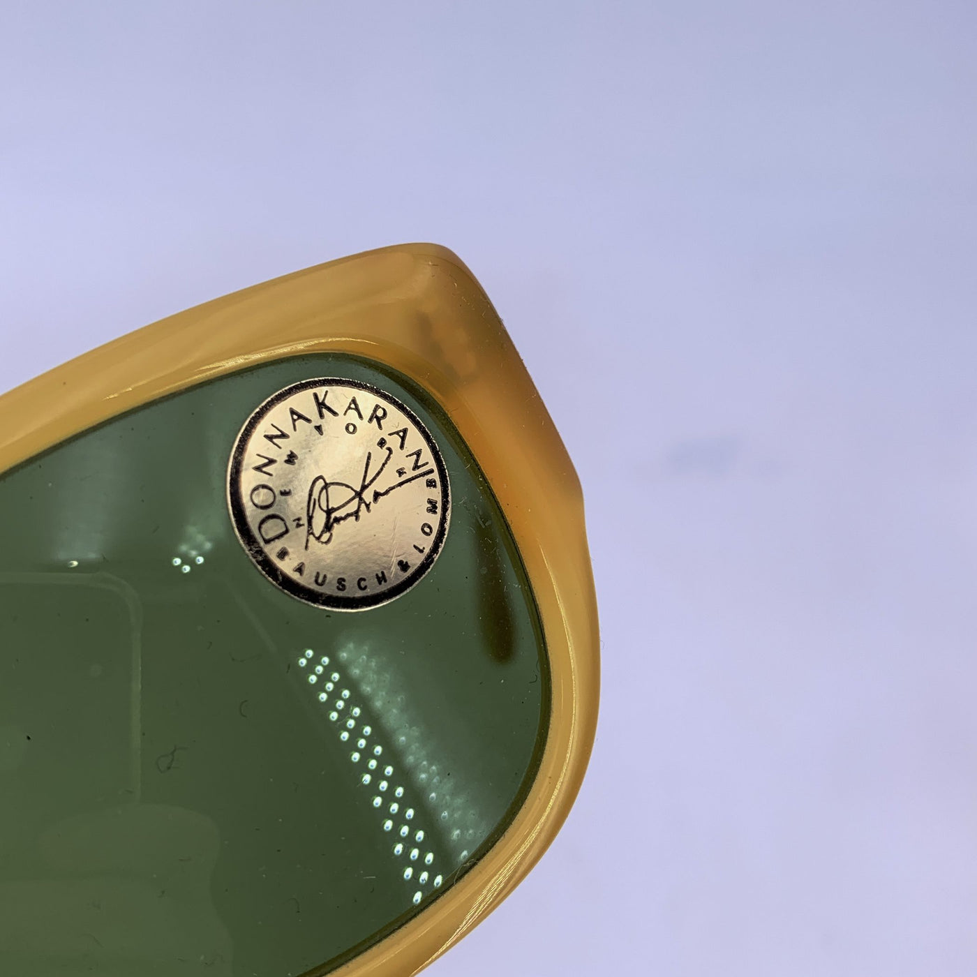 Donna Karan Vintage Women Sunglasses K0016 52/13 140 mm Yellow