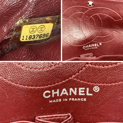 Chanel Black Leather Reissue 2.55 Large Double Flap Shoulder Bag