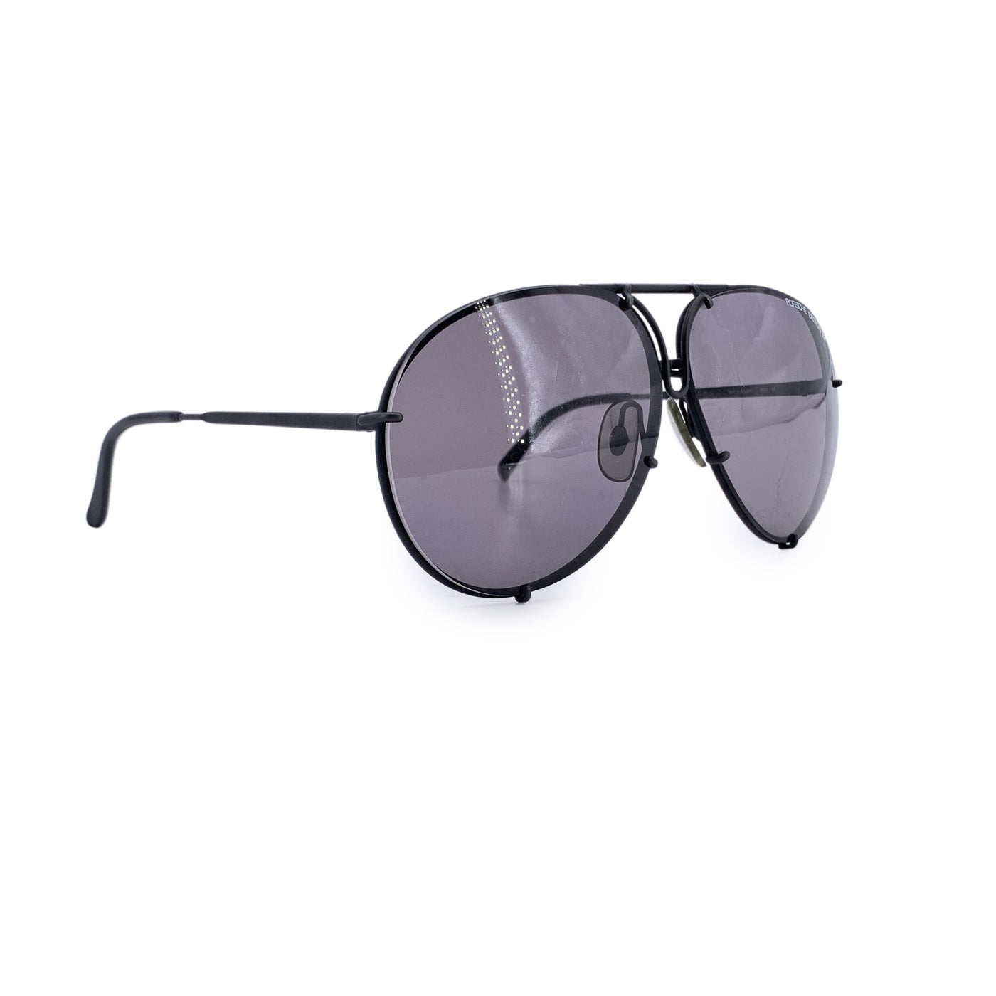 Porsche Design Carrera Black Matte 5623 Aviator Sunglasses