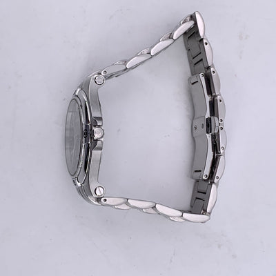 Gucci Stainless Steel Mod 9040 L Wrist Watch Black Dial